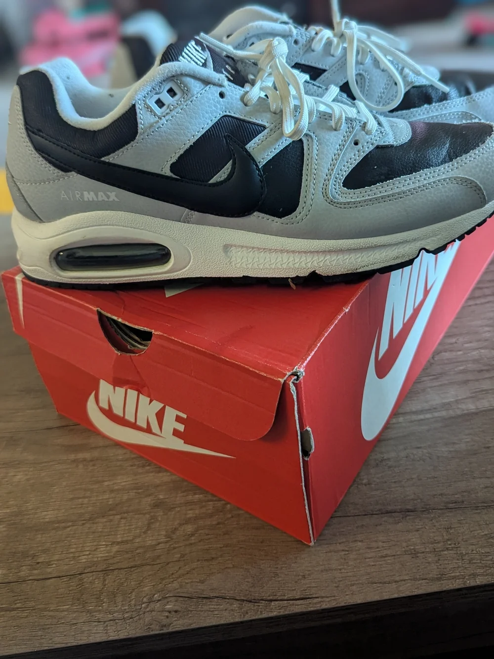 Nike Air Max Men's Sneakers - Black & Light Gray